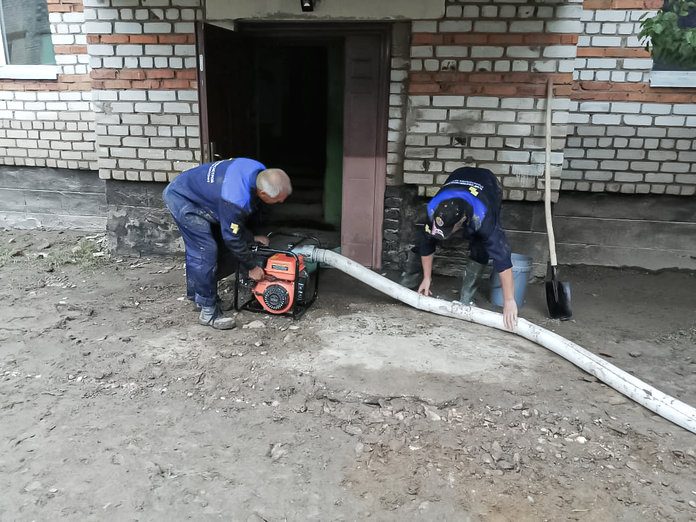 Благовещенские строители помогли жителям подтопленного села Буссе