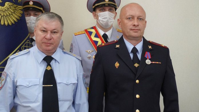 Начальник полиции Свободного награждён медалью «За отличие в охране общественного порядка»