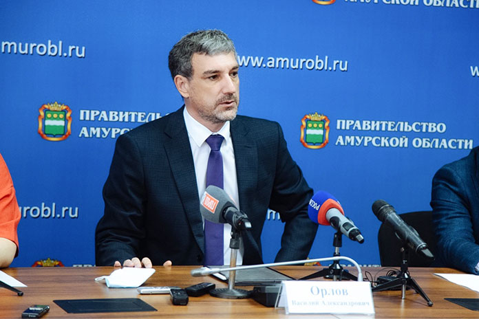 Губернатор Василий Орлов: «В этом году ущерб от паводка в Приамурье был меньше при более высоком уровне воды»