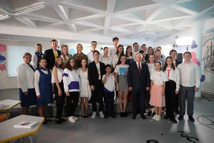 Активист Российского движения школьников Амурской области встретился с Президентом России