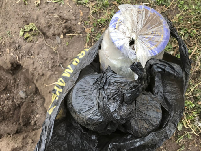 В Приамурье полицейские обнаружили тайник с 8 кг наркотических средств