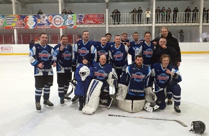 Хоккеисты свободненского клуба «Союз» стали победителями областной спартакиады