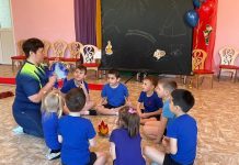 Фестиваль национальных игр провели в детском саду Свободного
