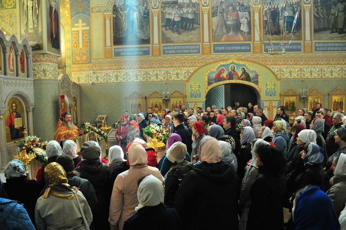 Амурские казаки передали в дар новому храму в Свободном икону цесаревича Алексия
