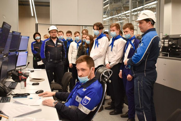 Необычный урок прошёл в «Газпром-классе» свободненской школы