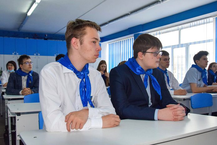 Необычный урок прошёл в «Газпром-классе» свободненской школы
