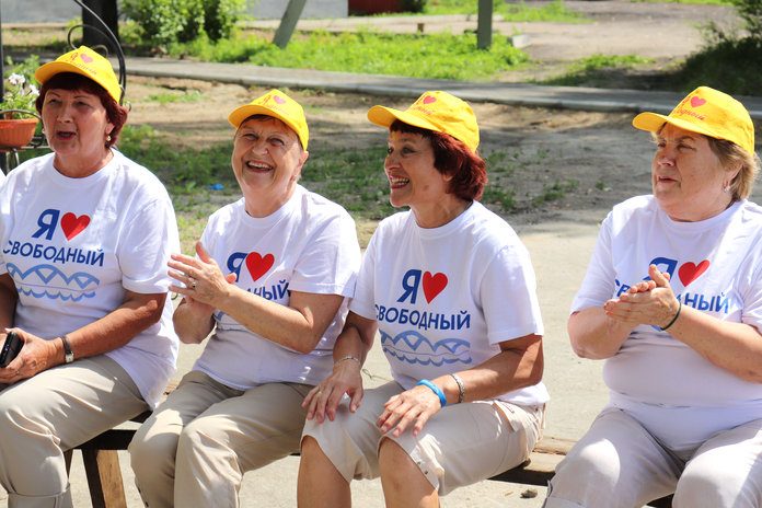 Свободненцы приняли участие в фестивале «серебряных» волонтёров Амурской области