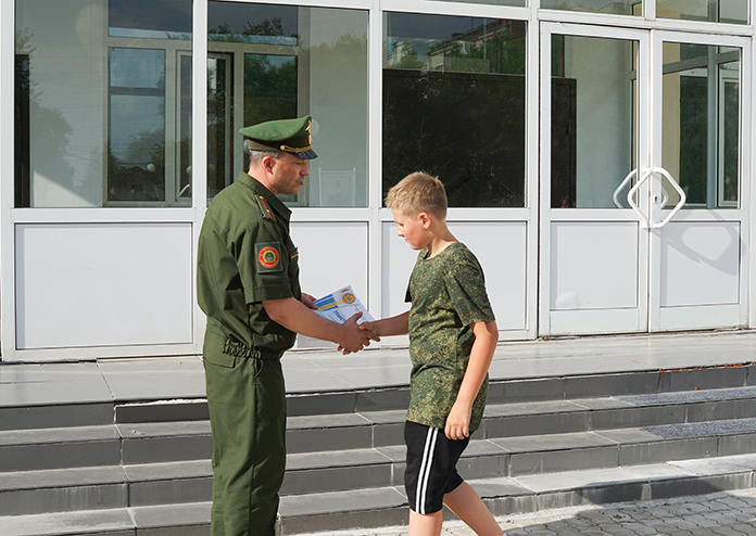 Амурский кадетский корпус впервые организует для школьников патриотическую смену