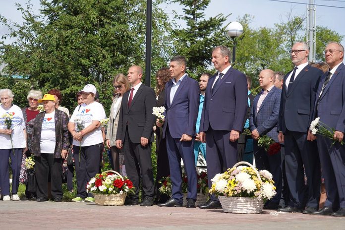 Церемония возложения цветов к обелиску в честь основания города прошла в Свободном