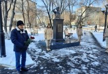 В Свободном почтили память Героя России Ивана Маслова в день его рождения