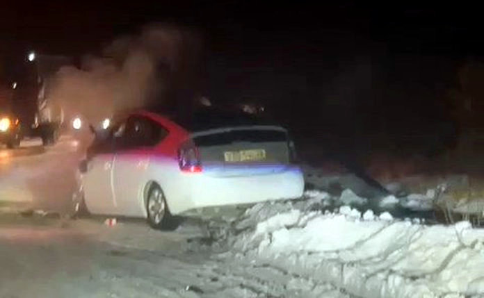 Тройное столкновение автомобилей произошло на трассе в Свободненском районе
