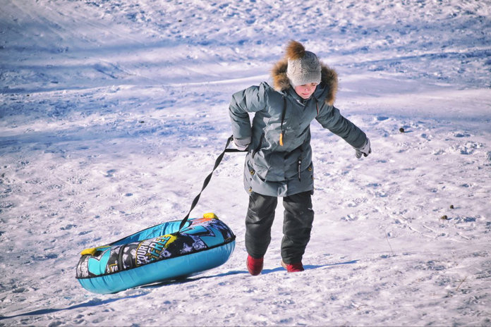 Свободненцы предпочли активный отдых на лыжной базе новогоднему застолью
