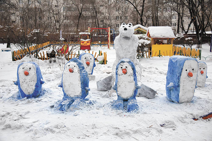 Участники конкурса в Свободном порадовали детей красивой зимней сказкой
