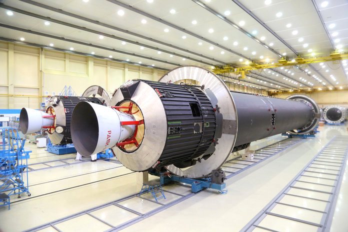 В Омске начались пневмоиспытания макета ракеты «Ангара» для космодрома Восточный