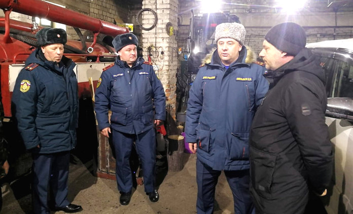 Инспекторы из МЧС России оценили ресурсы Свободненского района для борьбы со стихией
