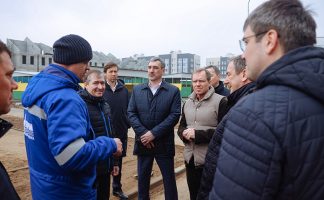 Делегация Совета Федерации осмотрела новый микрорайон «Алексеевский» в Свободном