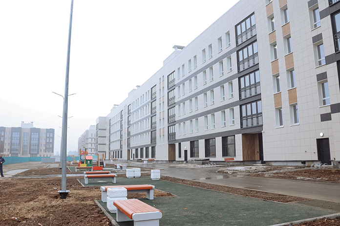 Делегация Совета Федерации осмотрела новый микрорайон «Алексеевский» в Свободном