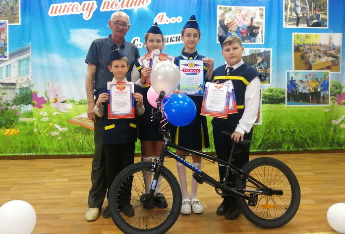 Победителем районного конкурса-соревнования «Безопасное колесо» стала команда из Юхты