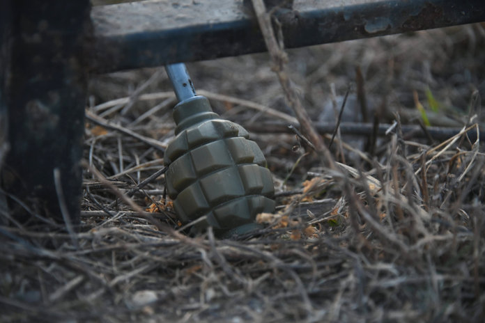 Обнаруженная на улице Свободного граната оказалась игрушкой