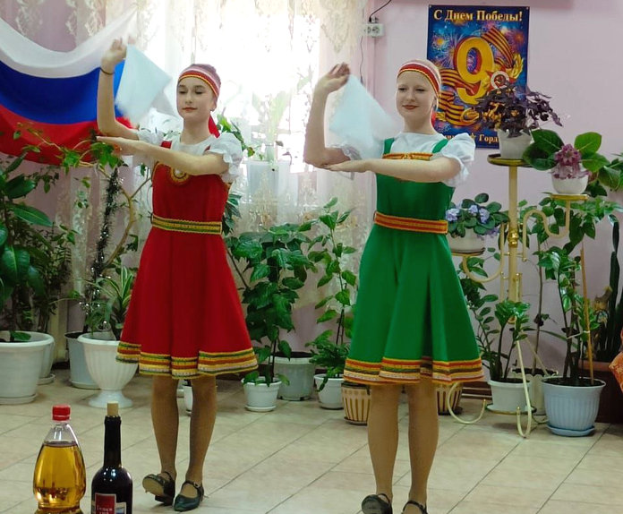 Жителей свободненского дома «Ветеран» поздравили с наступающим Днём Победы