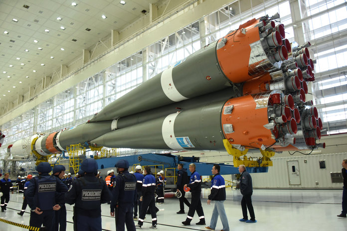 «Проводить» ракету на стартовую площадку космодрома Восточный съехались журналисты из разных регионов