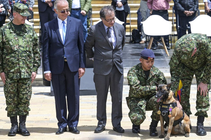 За спасение детей в джунглях колумбийские власти наградили 86 человек и собаку