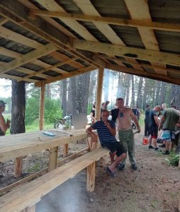 Жители села Маркучи Свободненского района оборудовали место отдыха