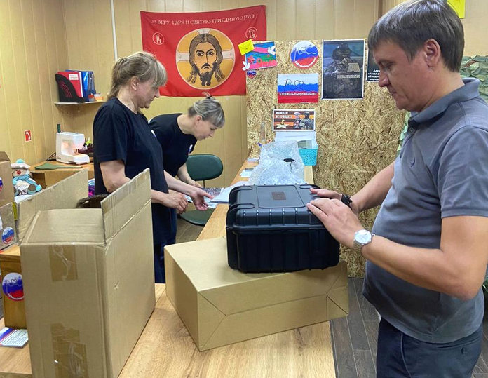 Амурский депутат Константин Зиновенко поблагодарил свободненских волонтёров за помощь нашим бойцам