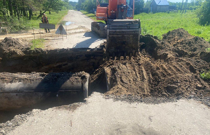 В Свободненском районе начался ремонт региональной дороги в селе Нижние Бузули