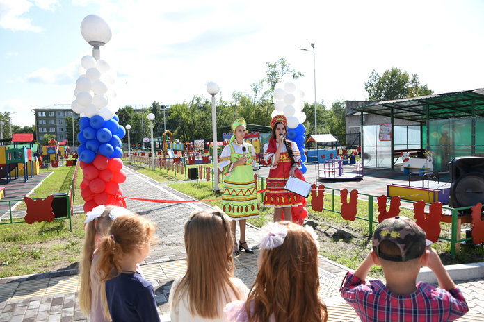 Детский сад «Россияночка» в Свободном торжественно открыли после масштабной реконструкции