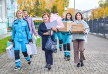 Сотрудники Амурского ГХК поздравили работников дошкольных учреждений Свободного