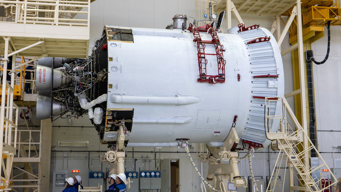 На космодроме Восточный продолжаются работы с ракетой «Ангара-НЖ»
