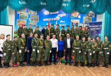 Военно-патриотический клуб «Амур» Нижнебузулинской школы отметил 10-летний юбилей