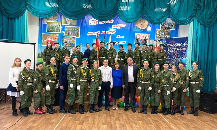 Военно-патриотический клуб «Амур» Нижнебузулинской школы отметил 10-летний юбилей