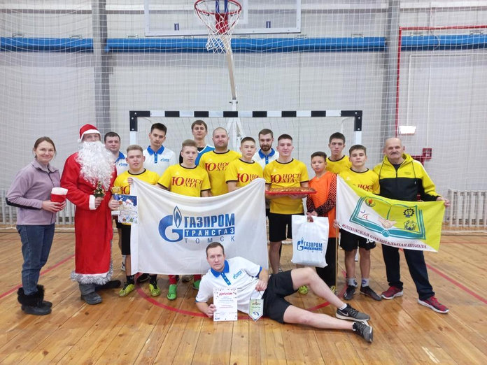 Шефы из компании «Газпром трансгаз Томск» пригласили воспитанников Юхтинской спецшколы на турнир Деда Мороза