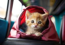 Конфликт с пассажиром у водителя автобуса в Свободном возник из-за… котёнка