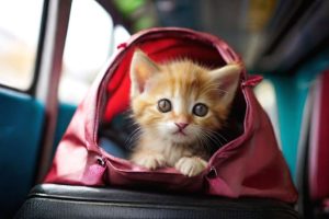 Конфликт с пассажиром у водителя автобуса в Свободном возник из-за… котёнка