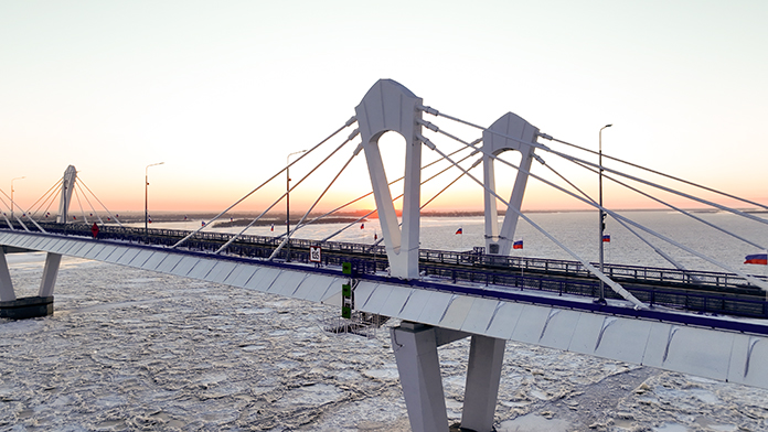 Новый мост через реку Зея в Благовещенске стал одним из крупнейших проектов Приамурья