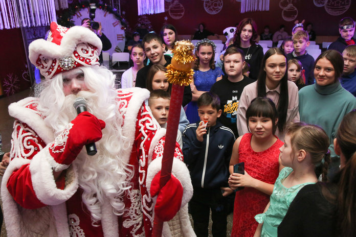 Амурские газовики подарили свободненским детям праздник в настоящей резиденции Деда Мороза