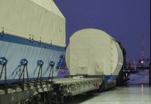 Первая «Ангара-А5» для космодрома Восточный прибыла на станцию Ледяная в Свободненском районе