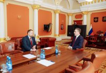 Губернатор Василий Орлов встретился с новым председателем Арбитражного суда Амурской области