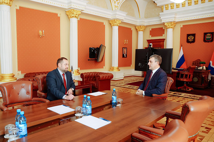 Губернатор Василий Орлов встретился с новым председателем Арбитражного суда Амурской области