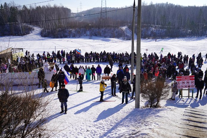 «Лыжня России» в Свободном стала настоящим спортивным праздником