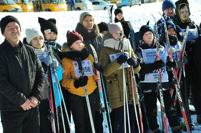 «Лыжня России» в Свободненском районе назвала своих победителей
