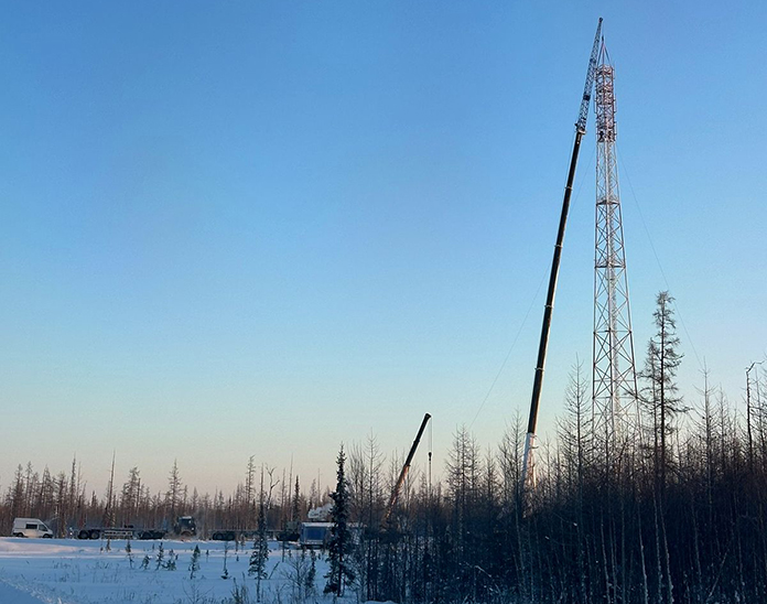 МегаФон запустил связь на арктической автотрассе