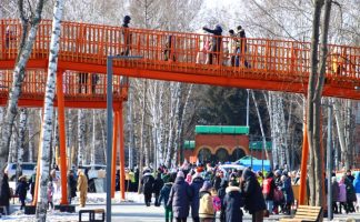«ЭкоВесна» стала первым праздником в обновлённом городском парке Свободного