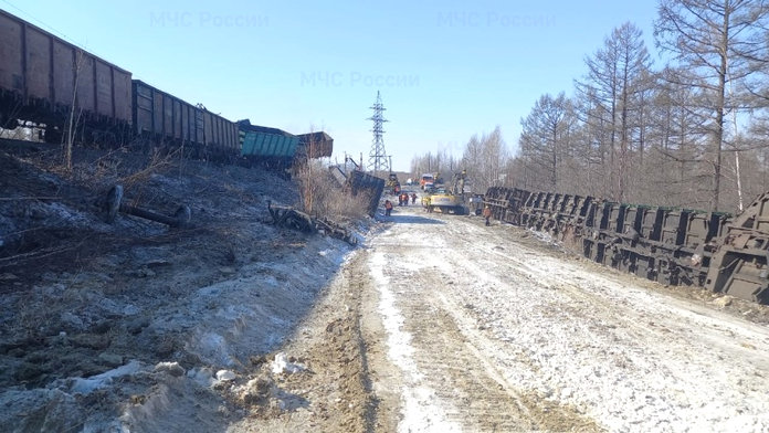 Движение поездов по перегону Горелый – Бамовская в Амурской области полностью восстановлено
