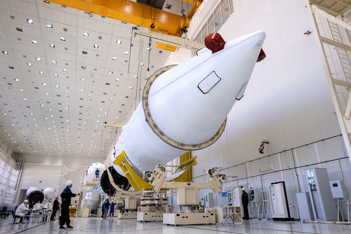 Собрана первая лётная «Ангара-А5», стартующая в апреле с космодрома Восточный