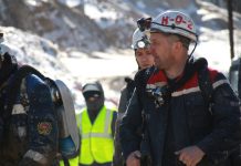 Поисково-спасательные работы на руднике «Пионер» не останавливаются ни на минуту