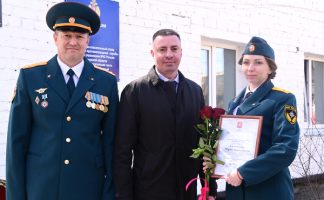 В юбилейный год свободненским пожарным вручили награды